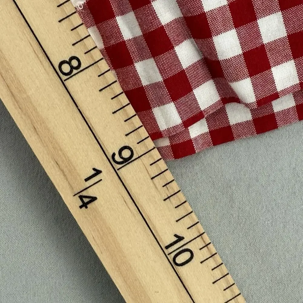NEW Polo Ralph Lauren Suffield Shorts Mens Size 35 Red & White Gingham Check